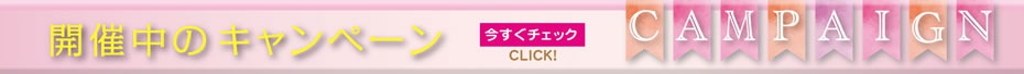 開催中のキャンペーン